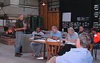 06-Tony (Trip Co-ordinator) speaks to the Trainees
